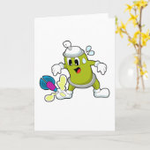 Carte Fléchettes à pulvérisation de glace (Fleur jaune)