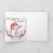 Carte Fleece Navidad Cute Lampe Noël (Intérieur)