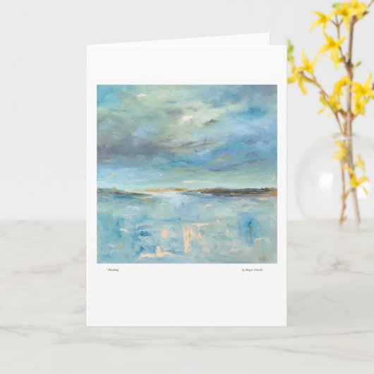 Carte ' Fleeting ' (Fleur jaune)