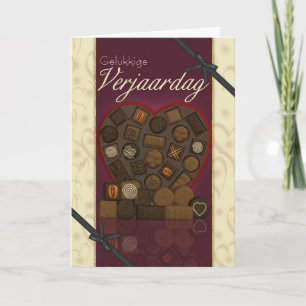 Carte Flemish Birthday Card - Joyeux anniversaire