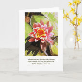 Carte Fleur (Fleur jaune)