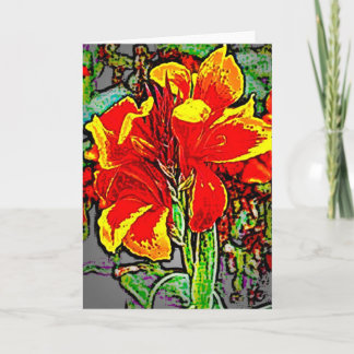 Carte Fleur 8