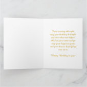 Carte Fleur, Beaux-Arts Alphonse Mucha Anniversaire (Intérieur)