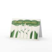 Fleur Blanche Joyeux Anniversaire