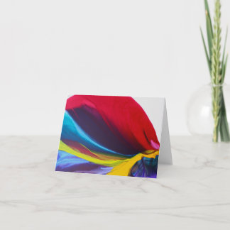 Carte Fleur Bleu note cards