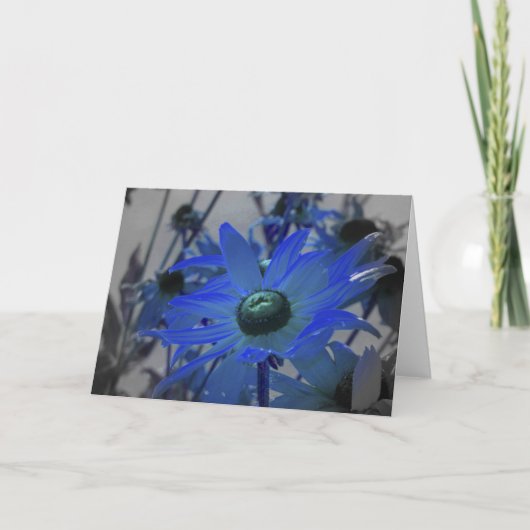 Carte Fleur bleue (Devant)