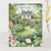 Carte Fleur Chance (Fleur jaune)