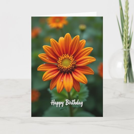 Carte Fleur d'Ambre Joyeuse (Devant)