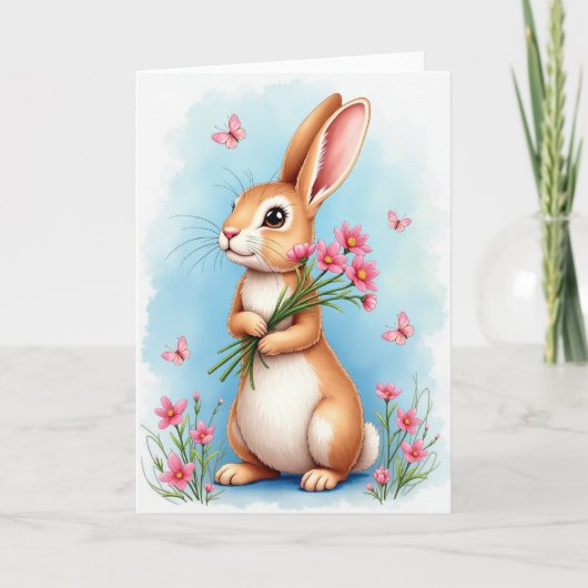 Carte Fleur d'Ami de la Forêt (Devant)
