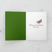 Carte Fleur d'anniversaire (Intérieur)