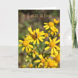 Carte Fleur d'anniversaire seulement