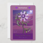 Carte Fleur dans le désert (Devant)