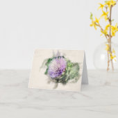 Carte Fleur d'Artichot (Fleur jaune)