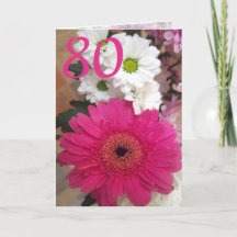 Fleur de 80e anniversaire