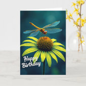 Carte Fleur de Bloom d'Insecte Suave (Fleur jaune)
