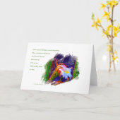 Carte "Fleur de cactus au coucher du soleil n°105" / "An (Fleur jaune)