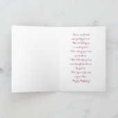 Carte Fleur de cerisier (Intérieur)