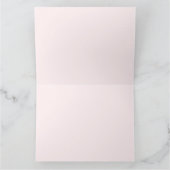 Carte Fleur de cerisier rose (Intérieur)