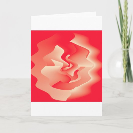 Carte fleur de corail (Devant)