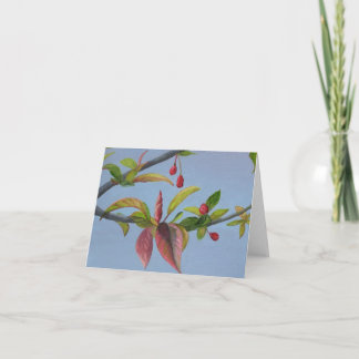 Carte fleur de crabe