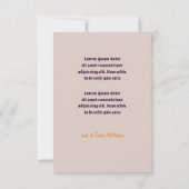 Carte Fleur de déesse Merci (Dos)