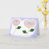 Carte Fleur de félicitations Arabe Mabrouk islamique (Fleur jaune)