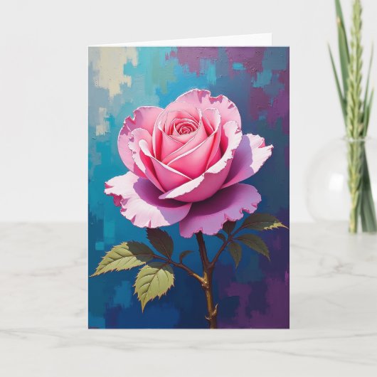 Carte Fleur de Fuchsia Joyeuse (Devant)