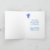 Carte Fleur de Hydrengea de belle-mère de joyeux (Intérieur)