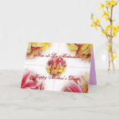 Carte Fleur de la Fête des mères hawaïennes (Fleur jaune)