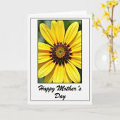 Carte Fleur de la Floraison Radieuse (Fleur jaune)
