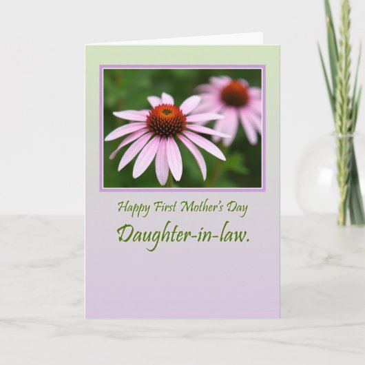 Carte Fleur de Lavande Rose (Devant)