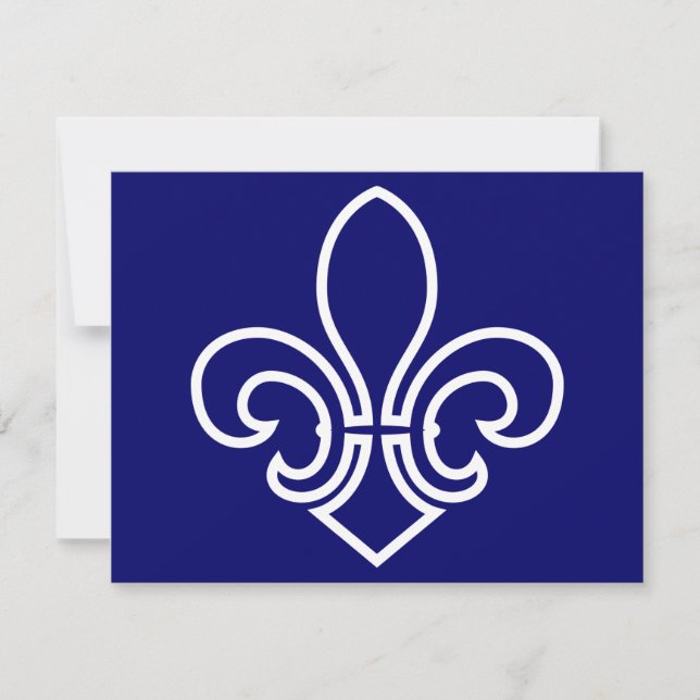 Carte Fleur de Lis (Devant)