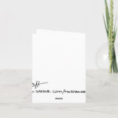 Carte Fleur de Lis en bleu (Dos)