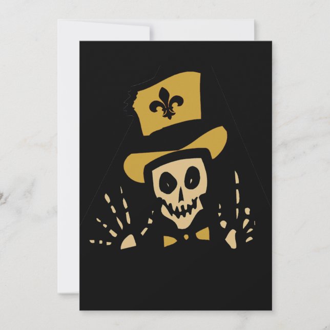 Carte Fleur De Lis Voodoo (Devant)