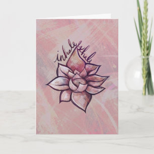 Carte Fleur de lotus Fleur de lotus Fleurs de lotus Fleu
