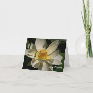 Carte Fleur de Lotus, la sympathie la plus profonde