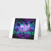 Carte Fleur de lotus pourpre et sa signification (Dos)