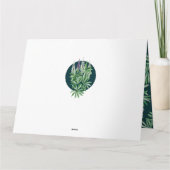 Carte Fleur de Lupin (Dos)