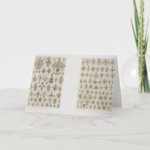 Carte Fleur de Lys conçoit de tout âge et de tout