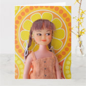 Carte Fleur de miel Power Jaune et Orange (Fleur jaune)