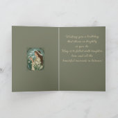 Carte Fleur de naissance de janvier Fleurs de perce-neig (Intérieur)