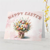 Carte Fleur de Pâques (Fleur jaune)