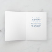 Carte Fleur de pot Mason foi priant pour vous fille (Intérieur)