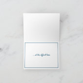 Carte Fleur de prune blanche pure au printemps (Intérieur)