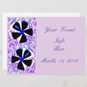 Carte Fleur de roue à 5 pétales Thunder_Cove (Devant / Derrière)