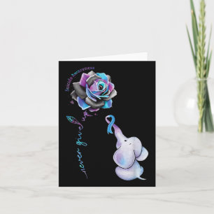 Carte Fleur de sensibilisation à la prévention du suicid