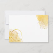 Carte Fleur de soleil d'aquarelle premier anniversaire h (Dos)