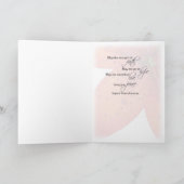 Carte Fleur de Sympathie Rouge (Intérieur)