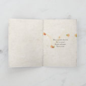 Carte Fleur de Vinca sur la barrière en bambou (Intérieur)