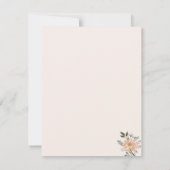 Carte Fleur d'or de l'église traditionnelle Enregistrer  (Dos)